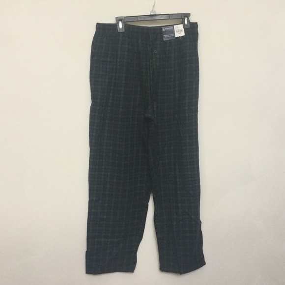 Stafford Pants Nwt Mens Stafford Essentials Blue And Green Plaid